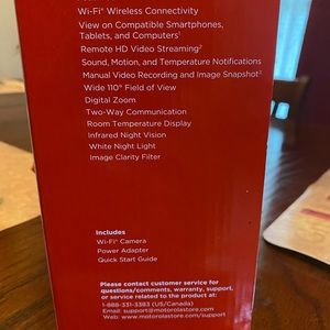 Motorola  WI-FI HD Home Video Camera